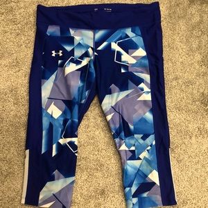 Under Armour compression running capris